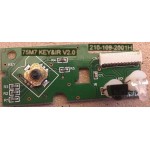 KOGAN MALED55XU9000CGA KEY IR BOARD 210-109-2001H 75M7 KEY&IR V2.0